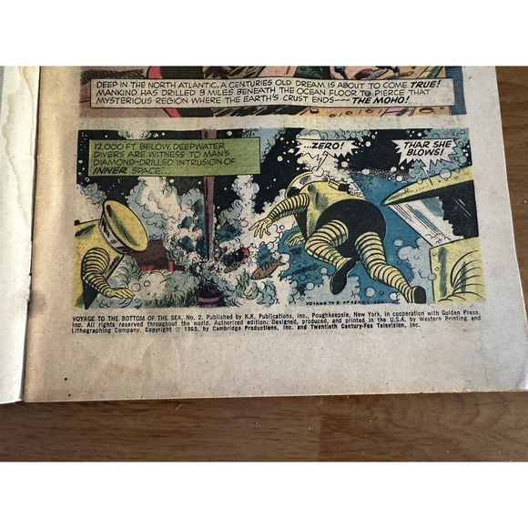 Gold Key Comics, Voyage to the Bottom of the Sea #2 / 1965 Good VTG - Picture 3 of 6